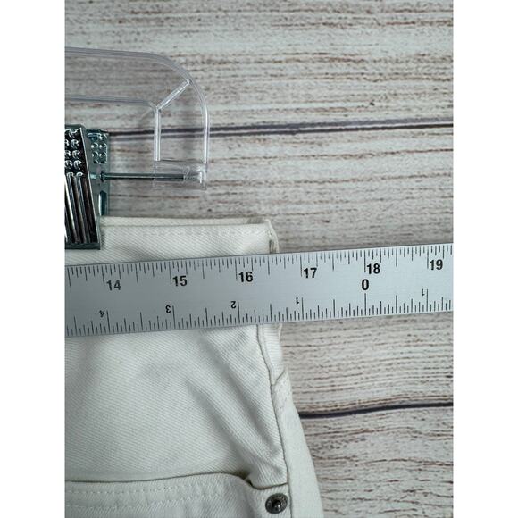 Everlane High Rise Cheeky Straight Jean Womens 31R White NEW - Picture 10 of 11
